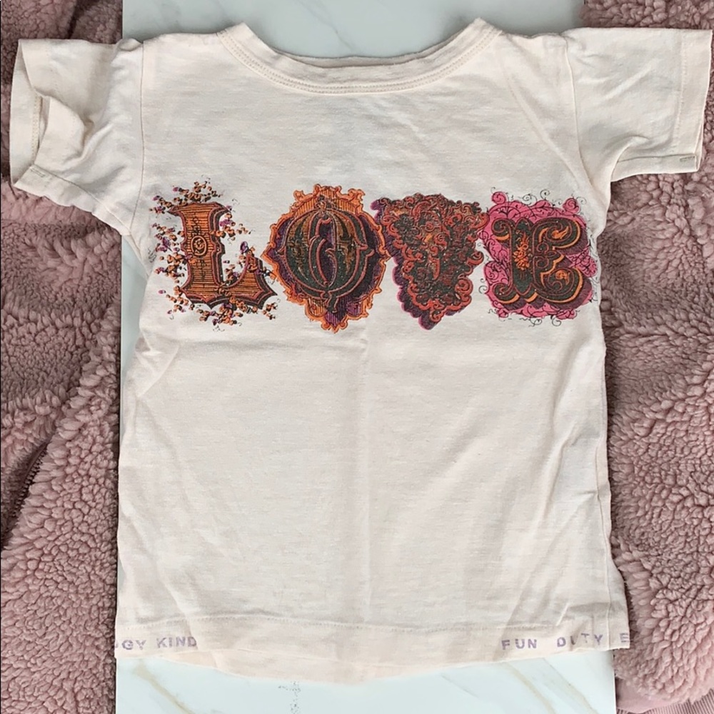 LOVE top Trico Field go to Hollywood tee sz 100